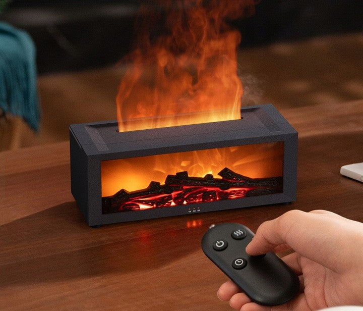 Nawilżacz powietrza z imitacją kominka